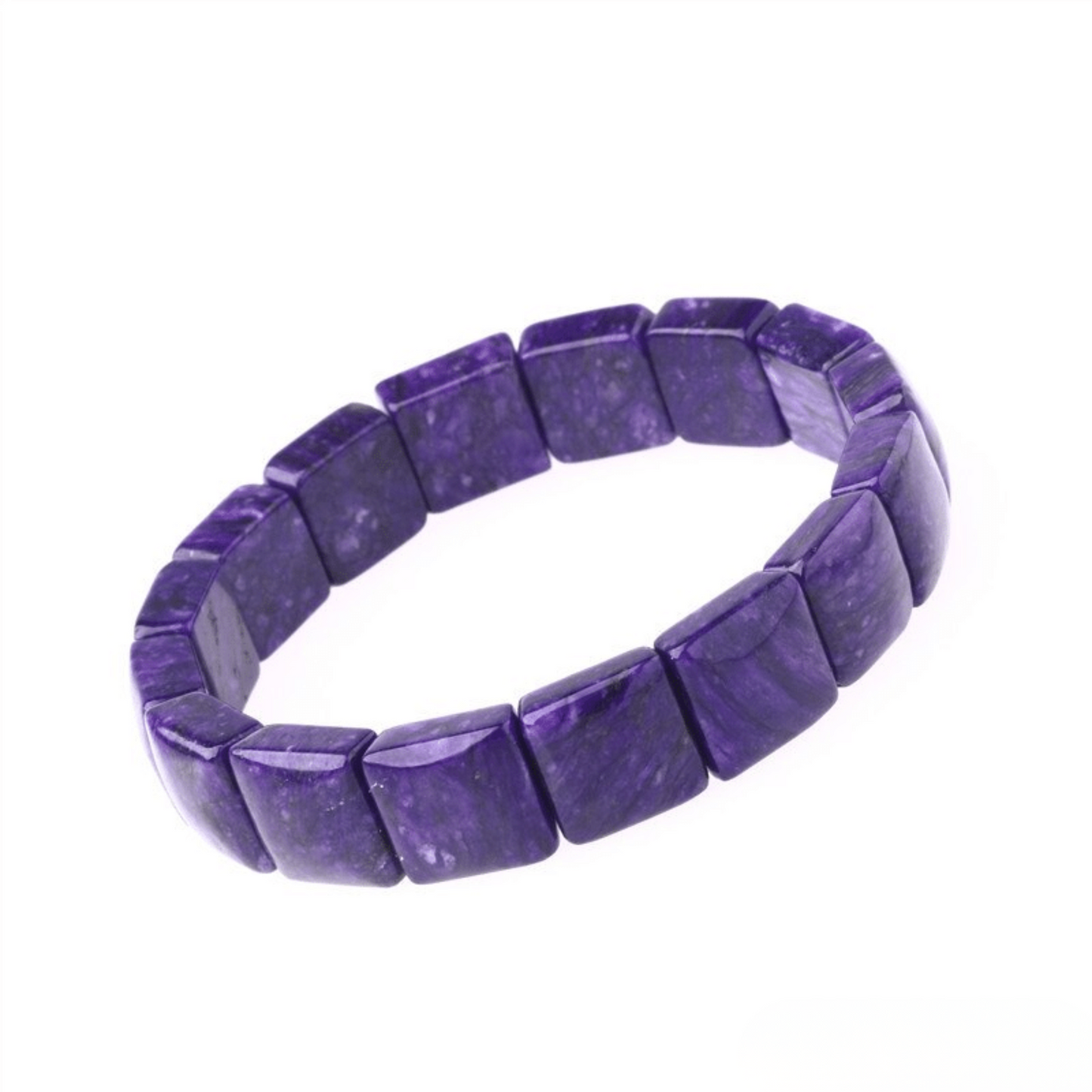 Rectangle Charoite Bracelet