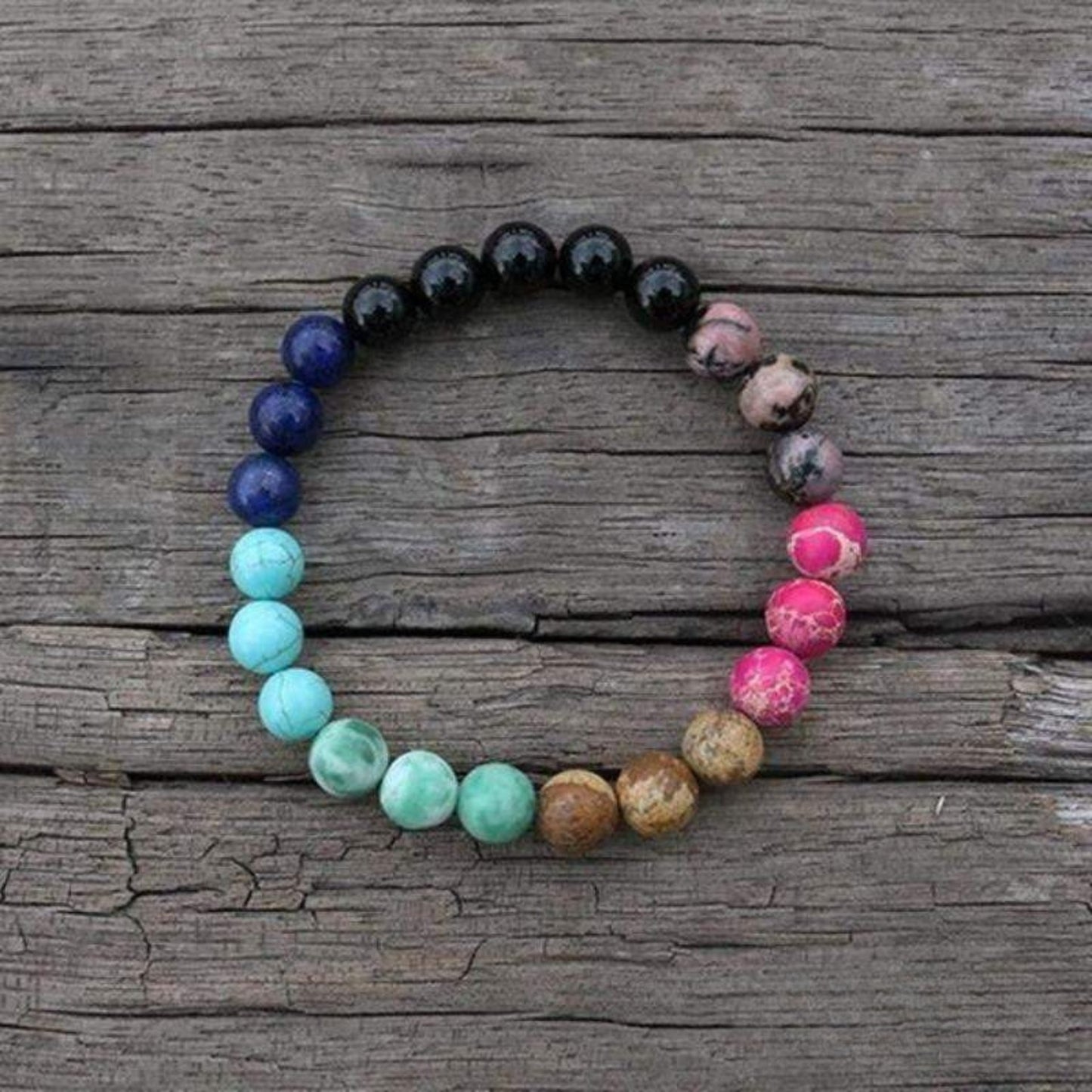 7 chakra happiness bracelet