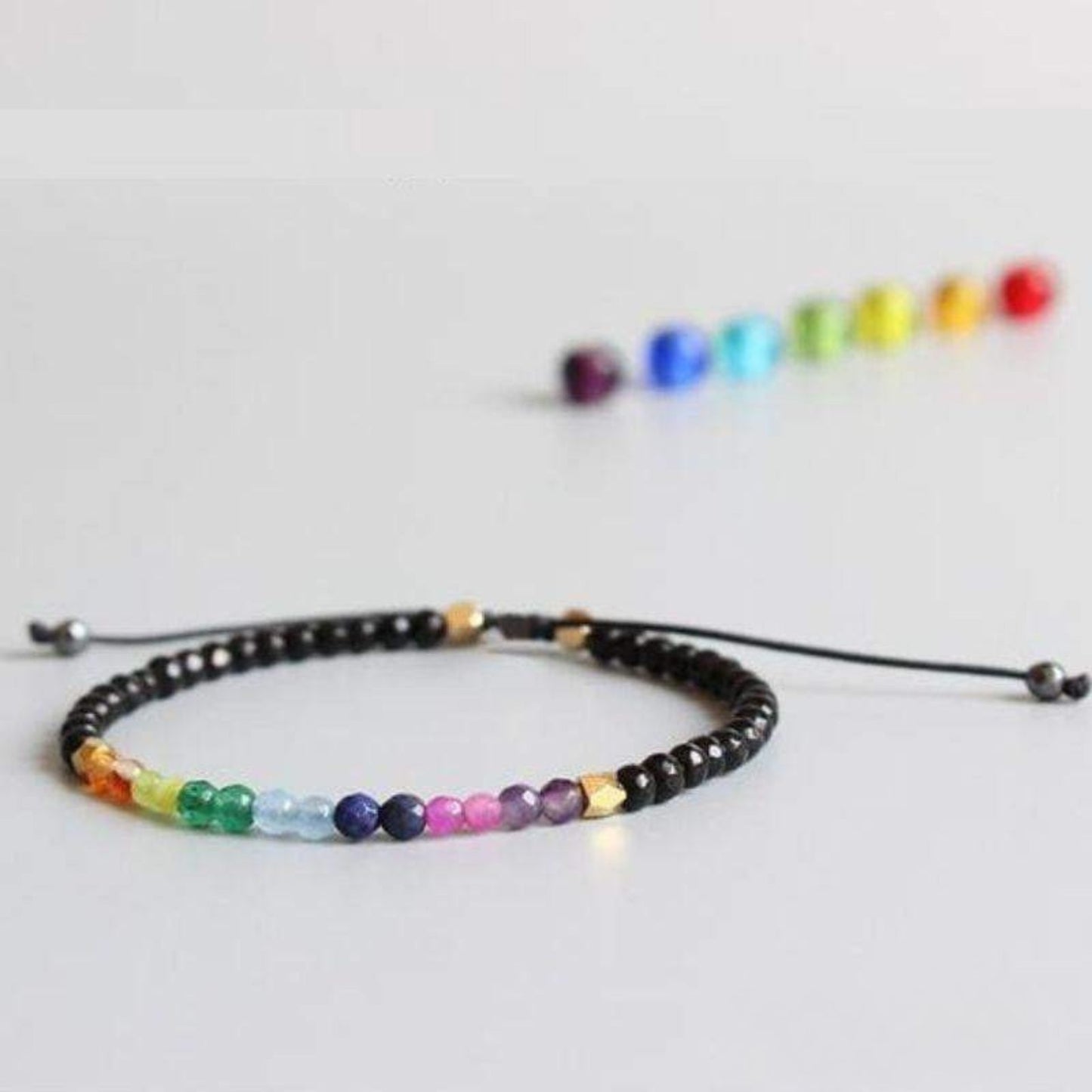 7 Chakras and 12 Constellations Bracelet