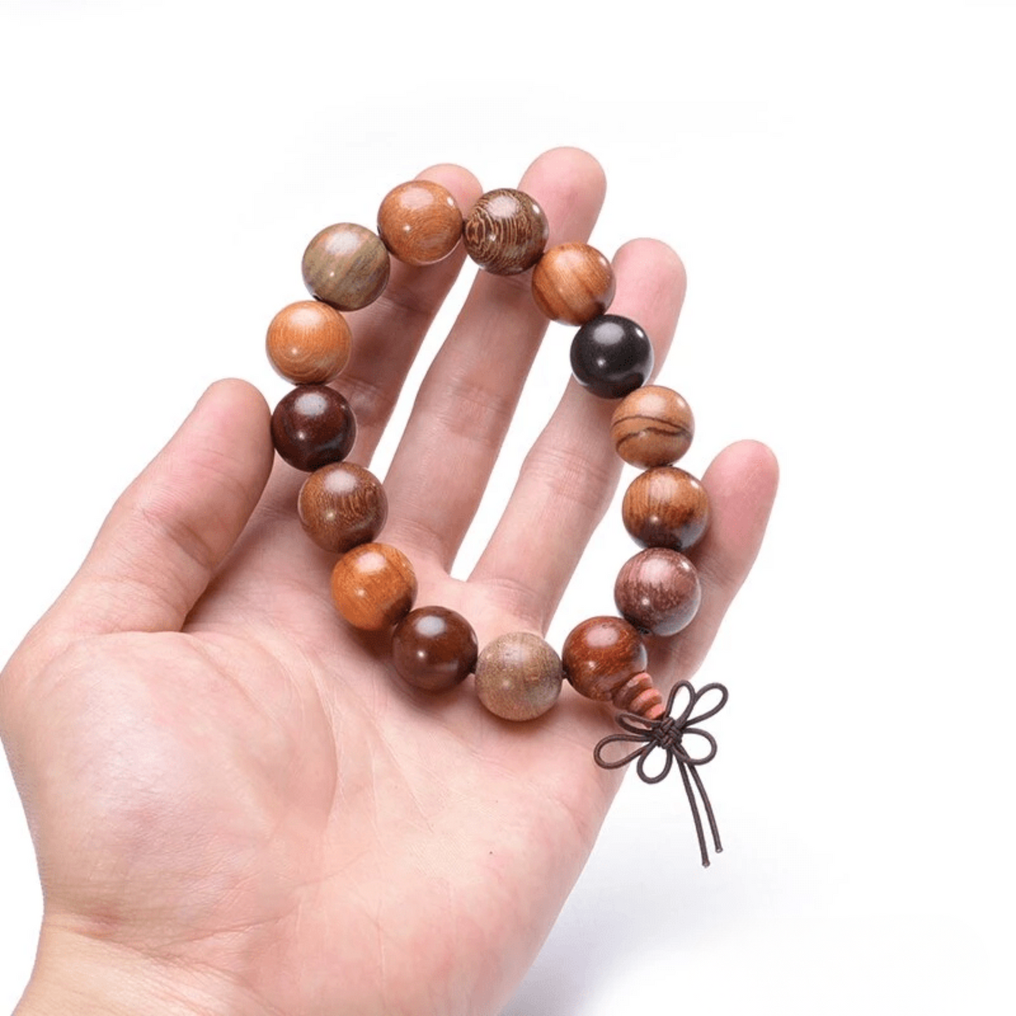Tibetan wooden bracelet