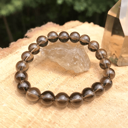 Bracelet en Quartz Fumé