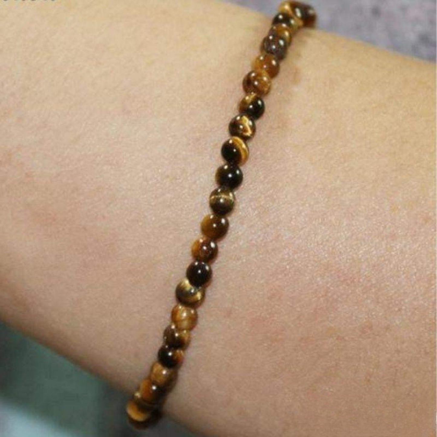 Tiger Eye Bracelet 4mm