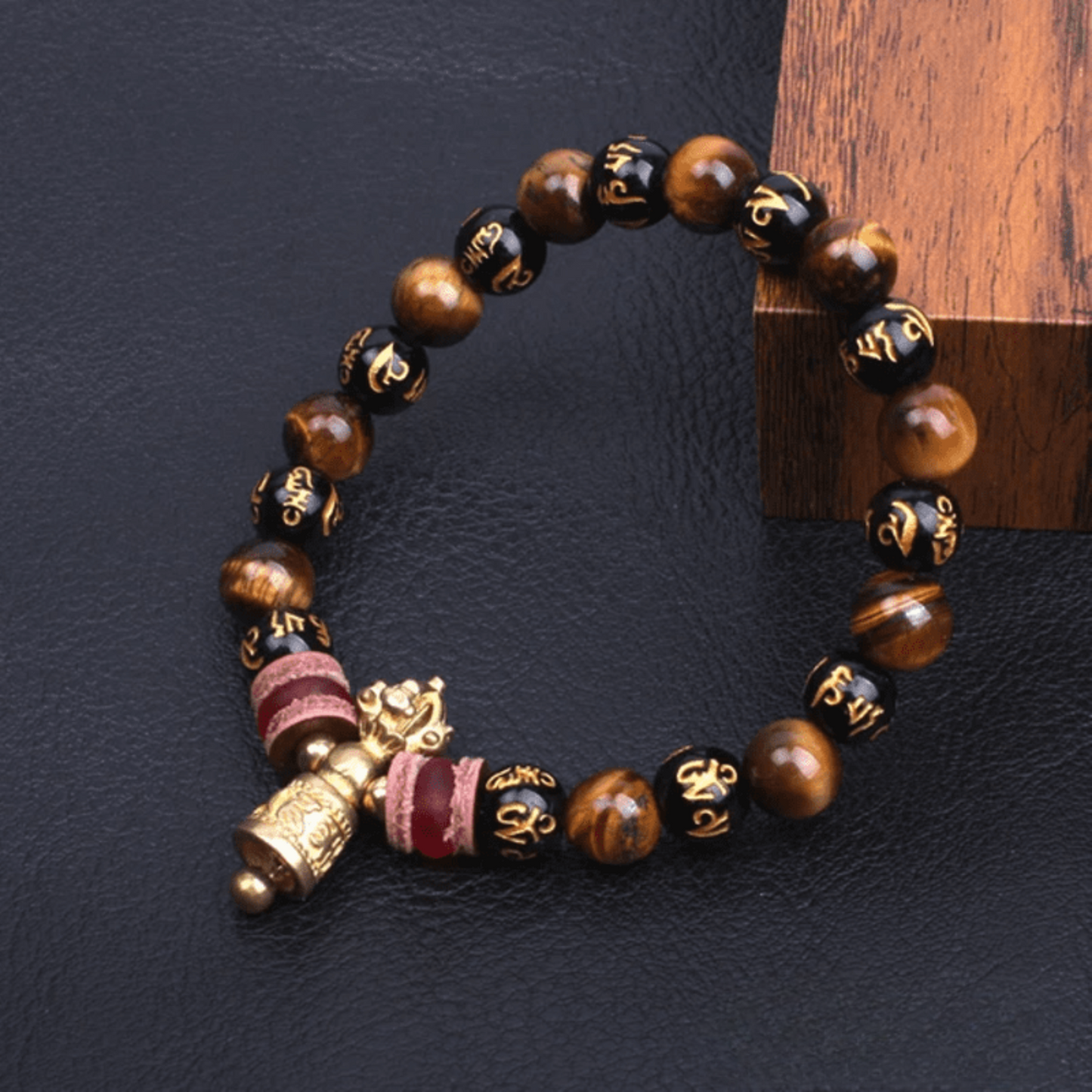 Tibetan golden tiger eye bracelet