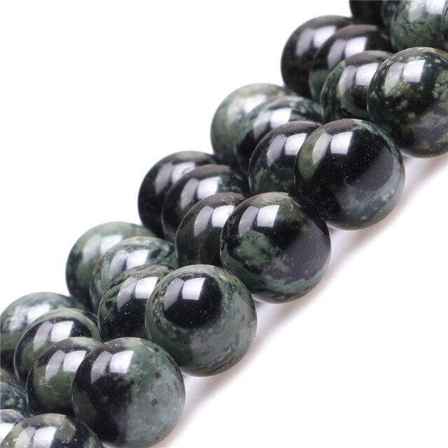 Round kambaba jasper beads