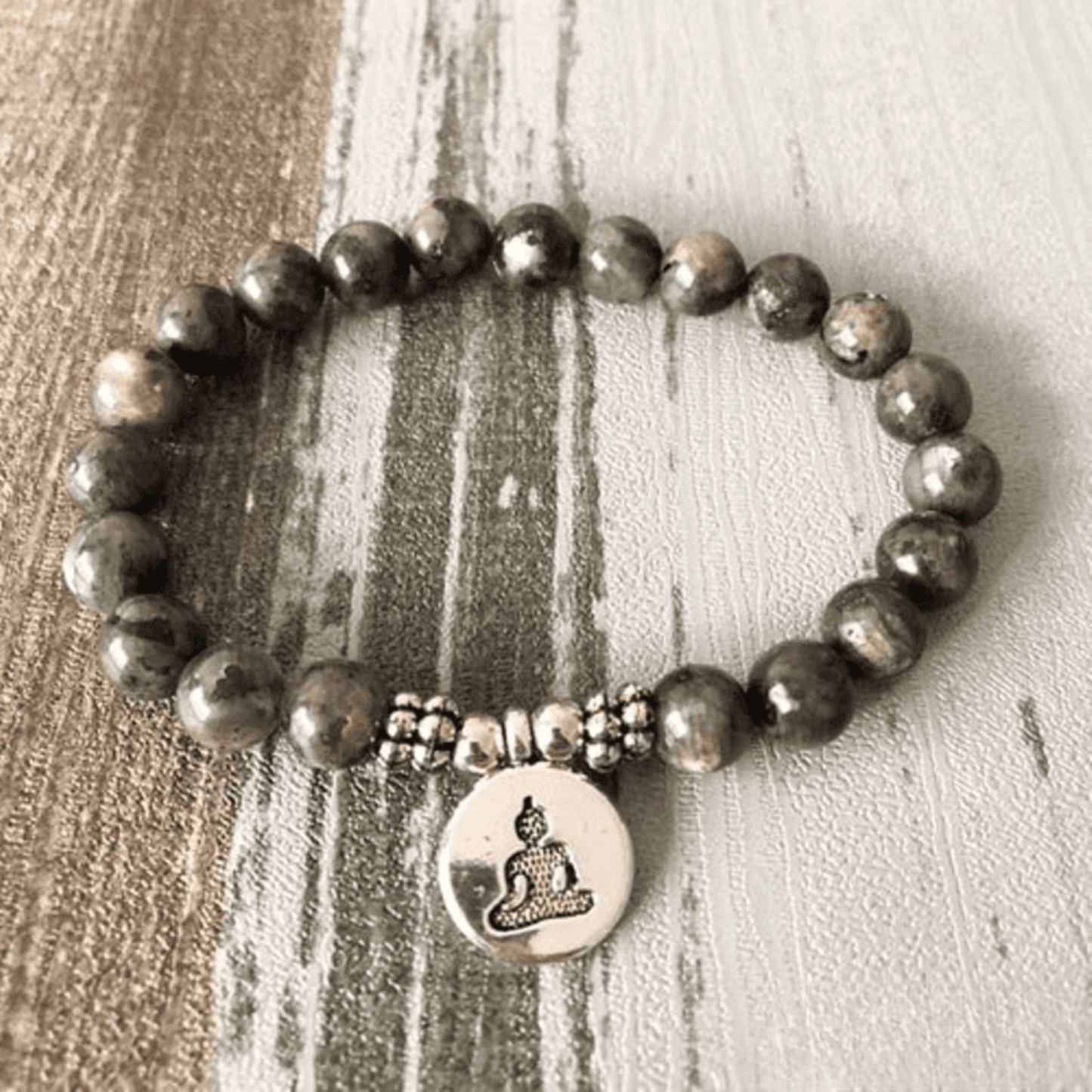 Tibetan Bracelet in Labradorite