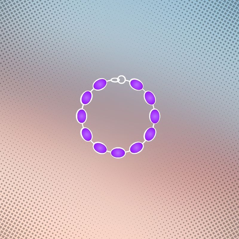 Charoite bracelets