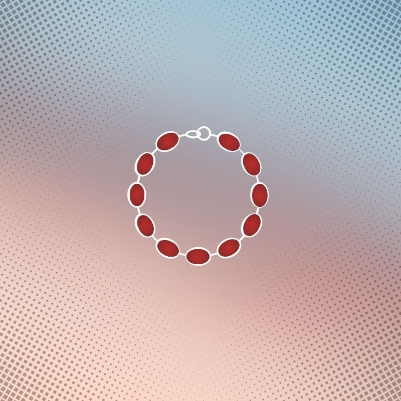 Garnet bracelets
