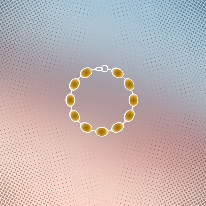 Petrified wood bracelets