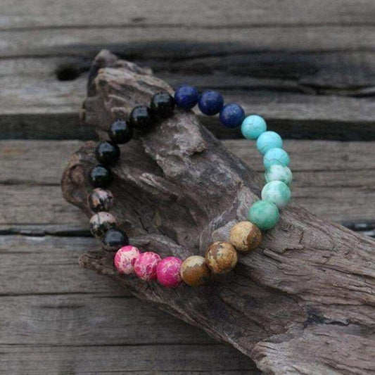 7 chakra happiness bracelet