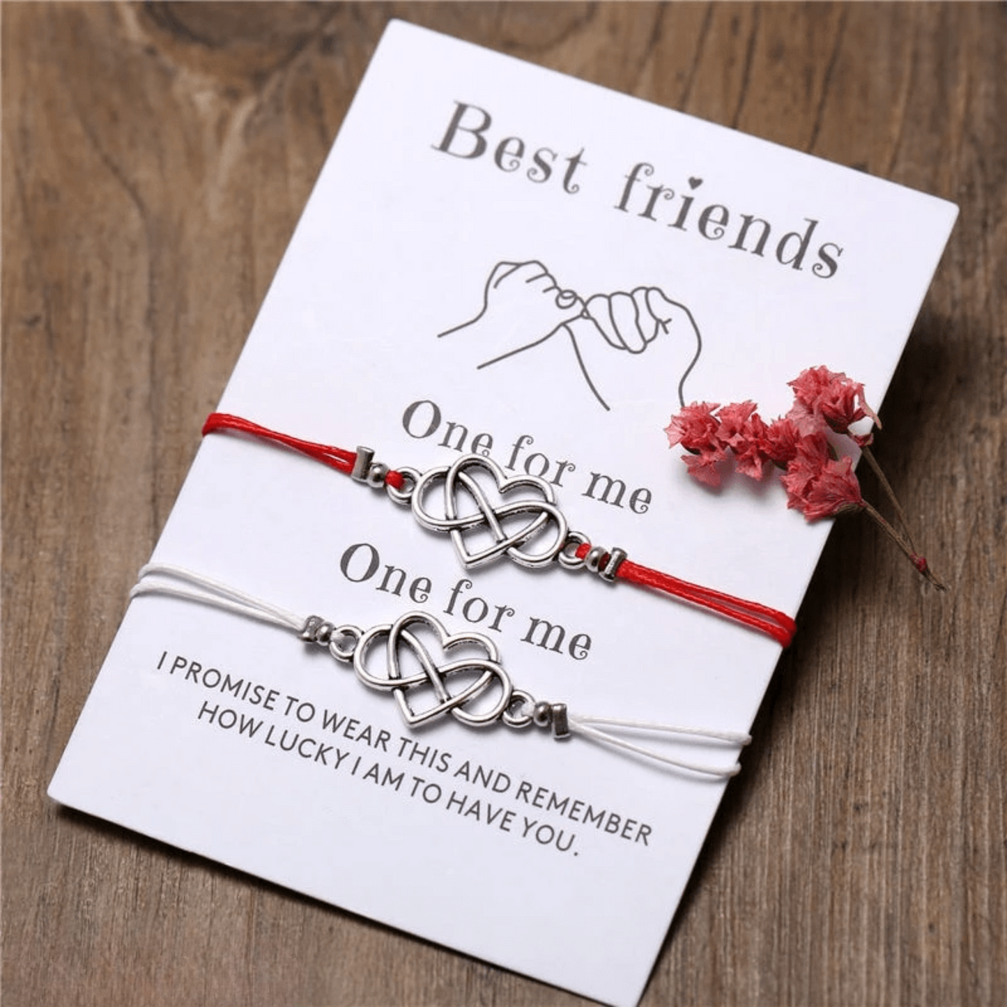 Friendship bracelets for 2