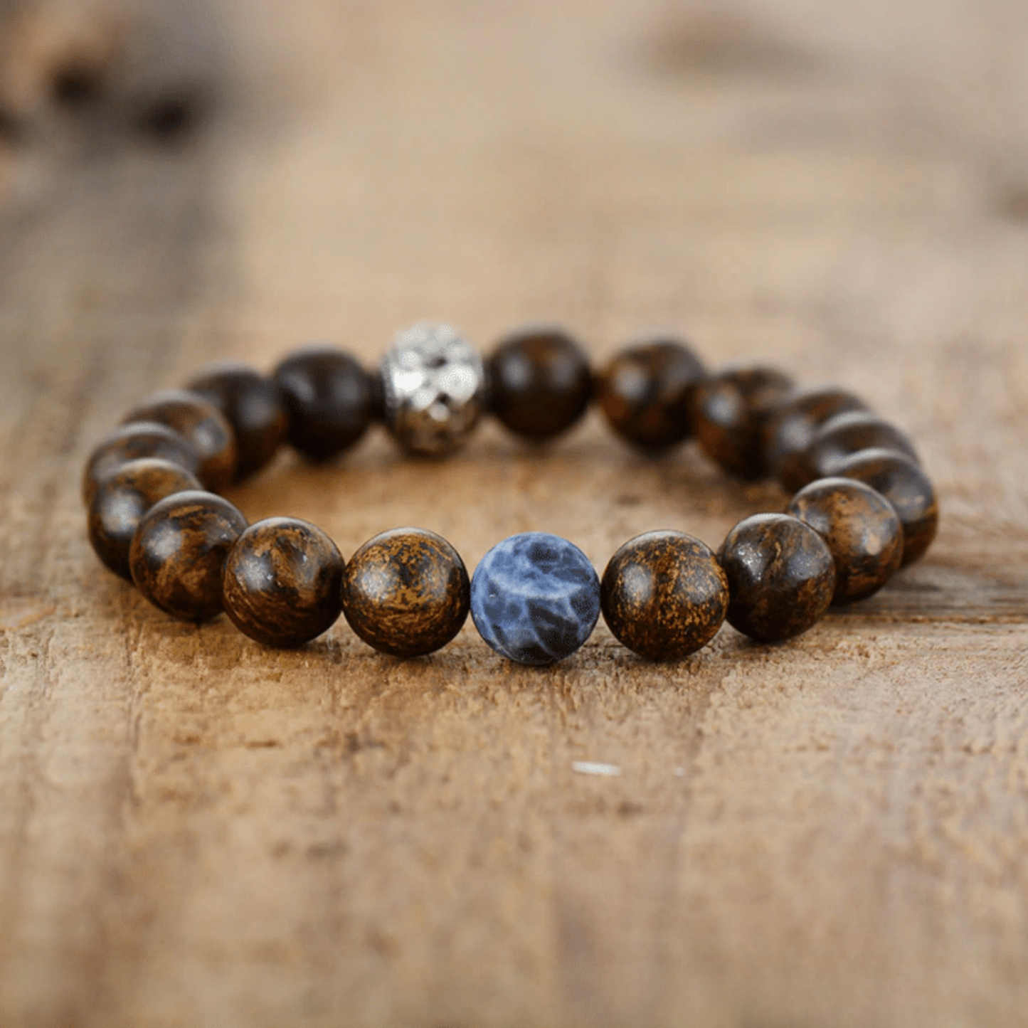 Tibetan Bronzite Bracelet