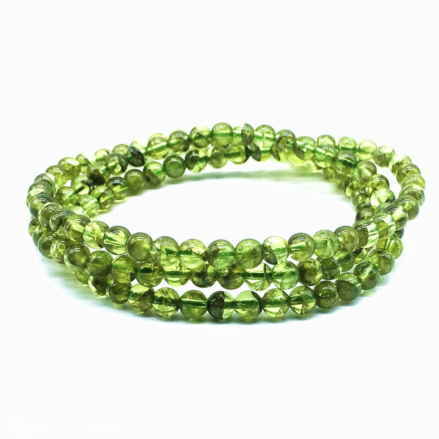 Bracelet Triple in Peridot