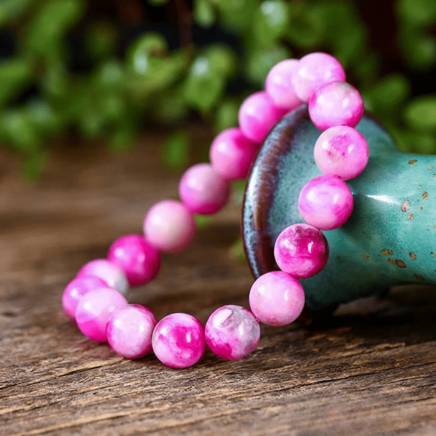 Pink Chalcedony Bracelet