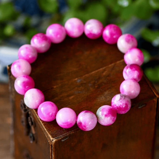 Pink Chalcedony Bracelet