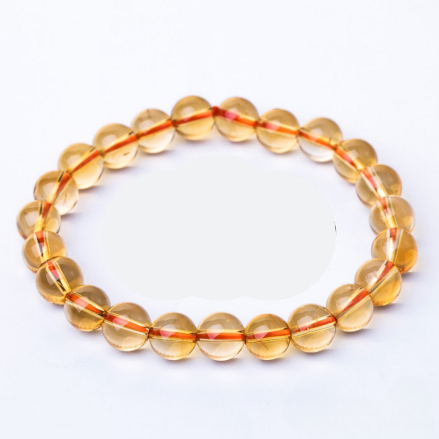 Natural citrine bracelet