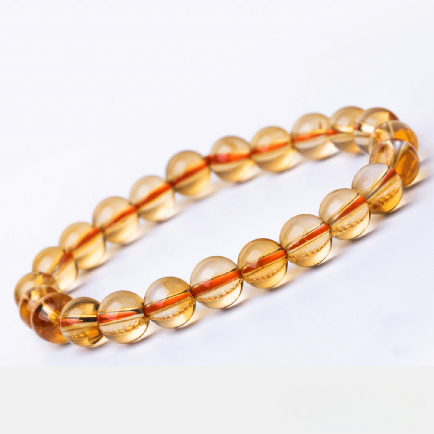 Natural citrine bracelet