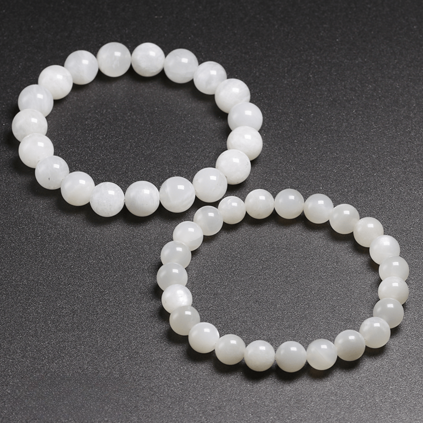 White Moonstone Bracelet