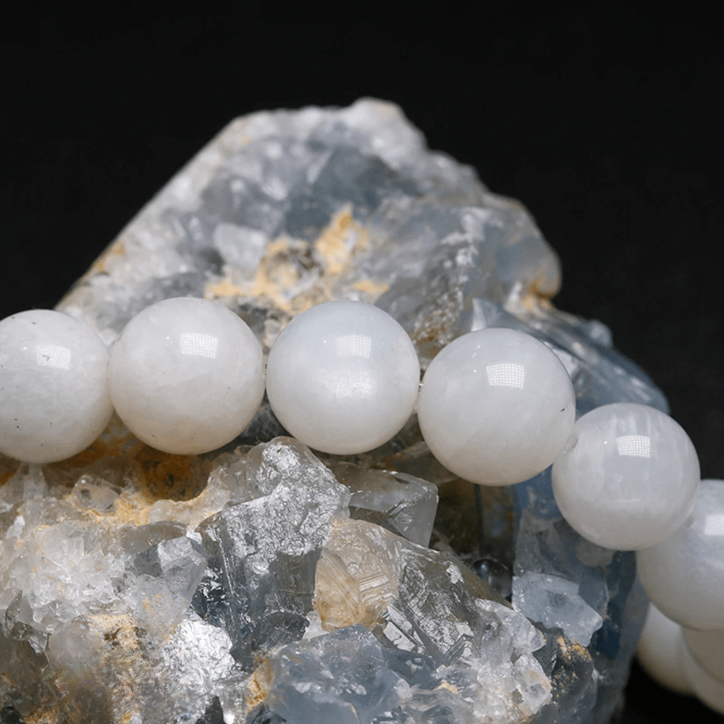 White Moonstone Bracelet