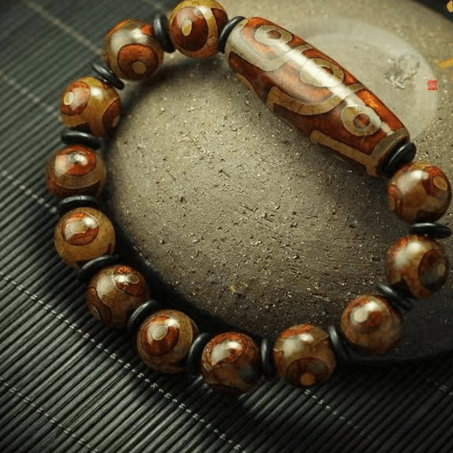 Tibetan agate bracelet