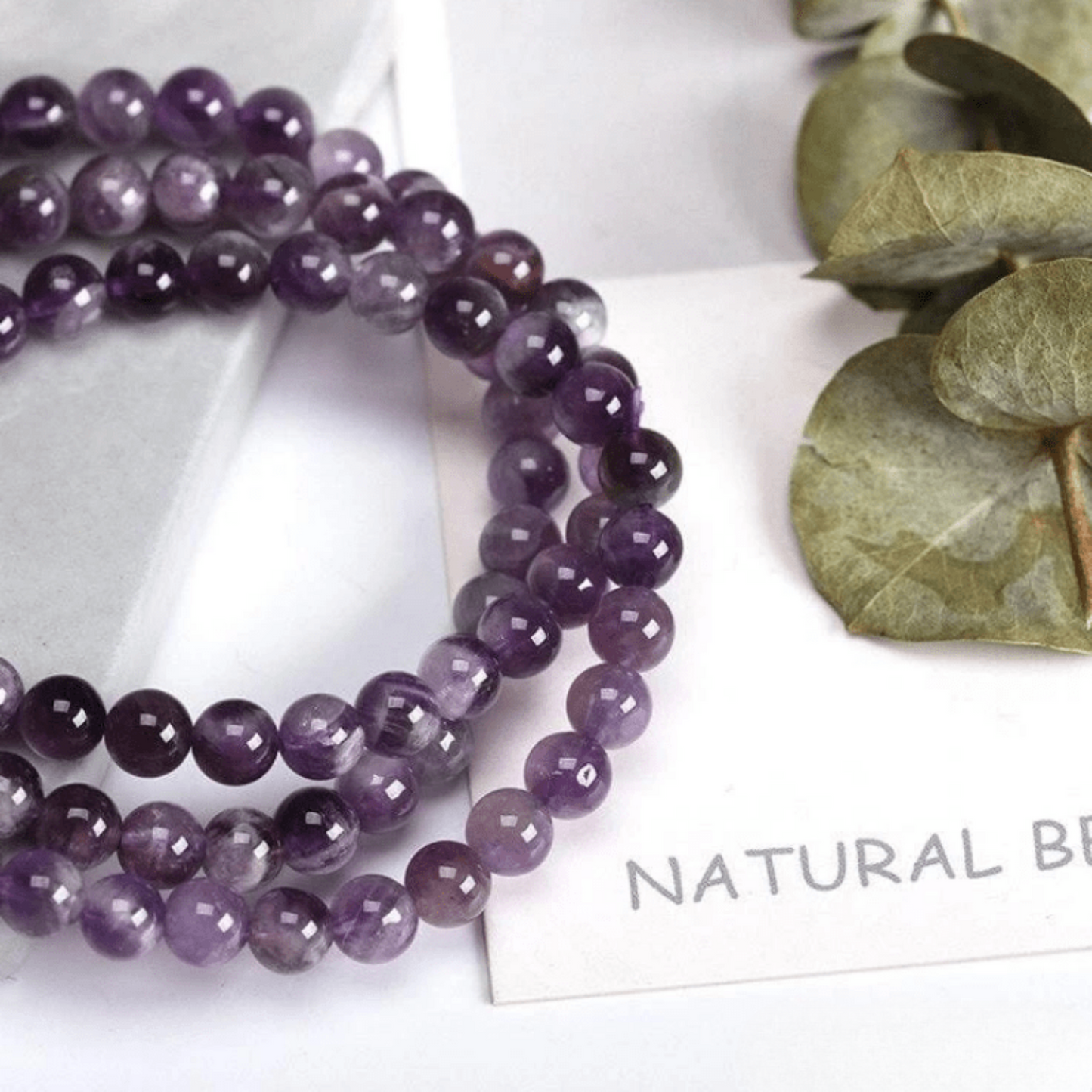 Bracelet Triple in Amethyst