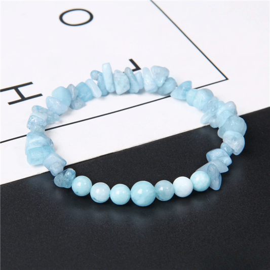 Mixed Aquamarine Bracelet