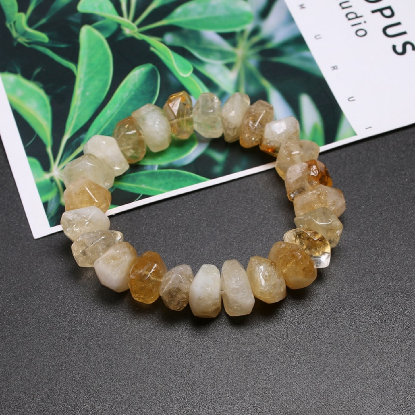Citrine Good Luck Bracelet