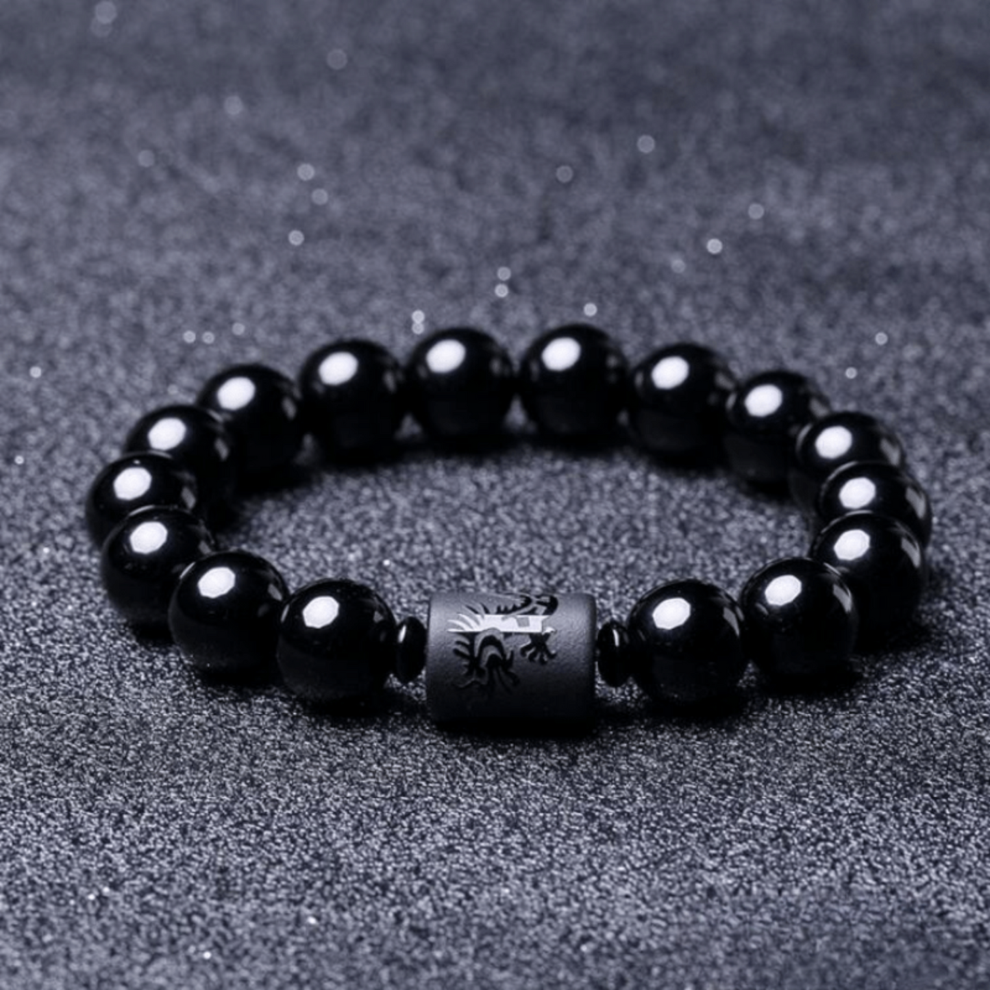 Black Obsidian Good Luck Bracelet