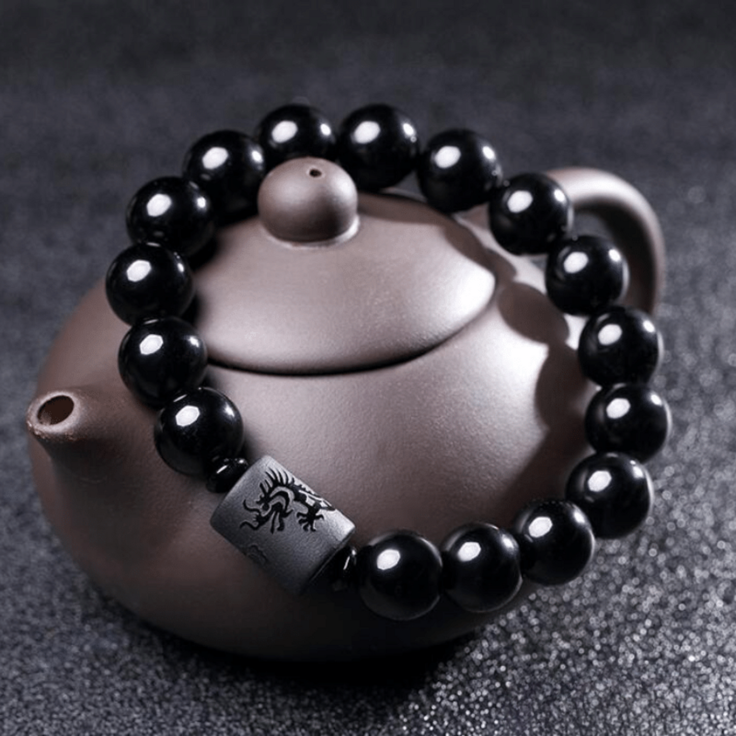 Black Obsidian Good Luck Bracelet