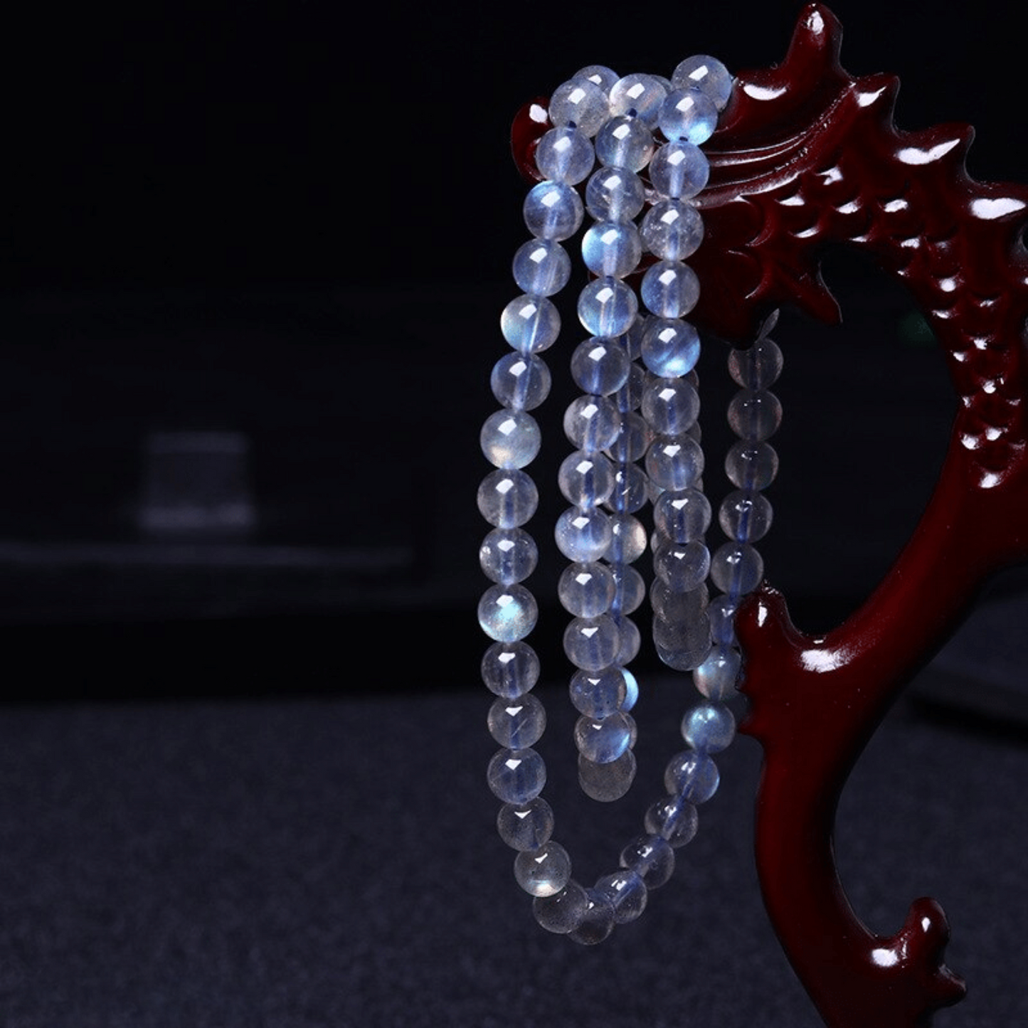 Bracelet Triple in Blue Labradorite