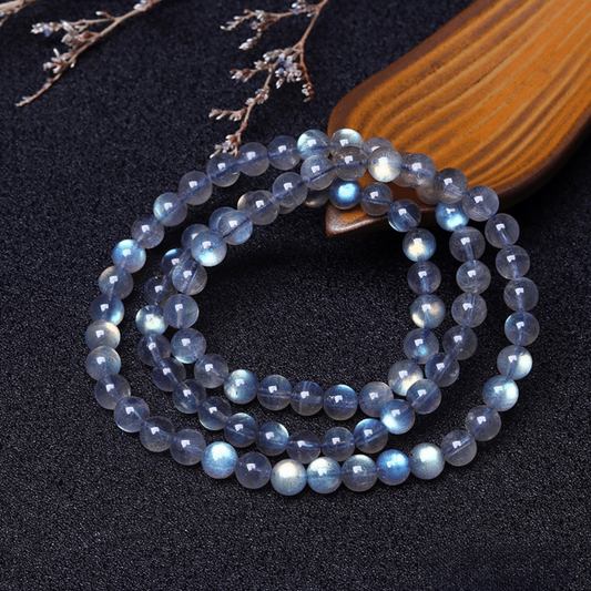 Bracelet Triple in Blue Labradorite