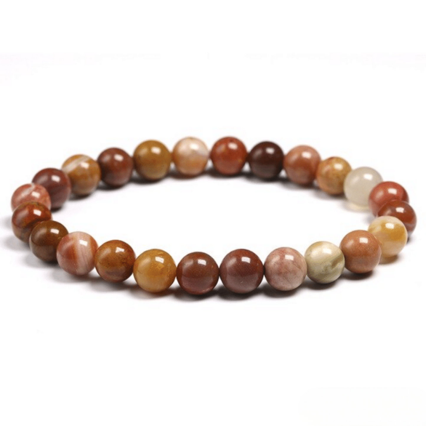 Xyloid agate bracelet