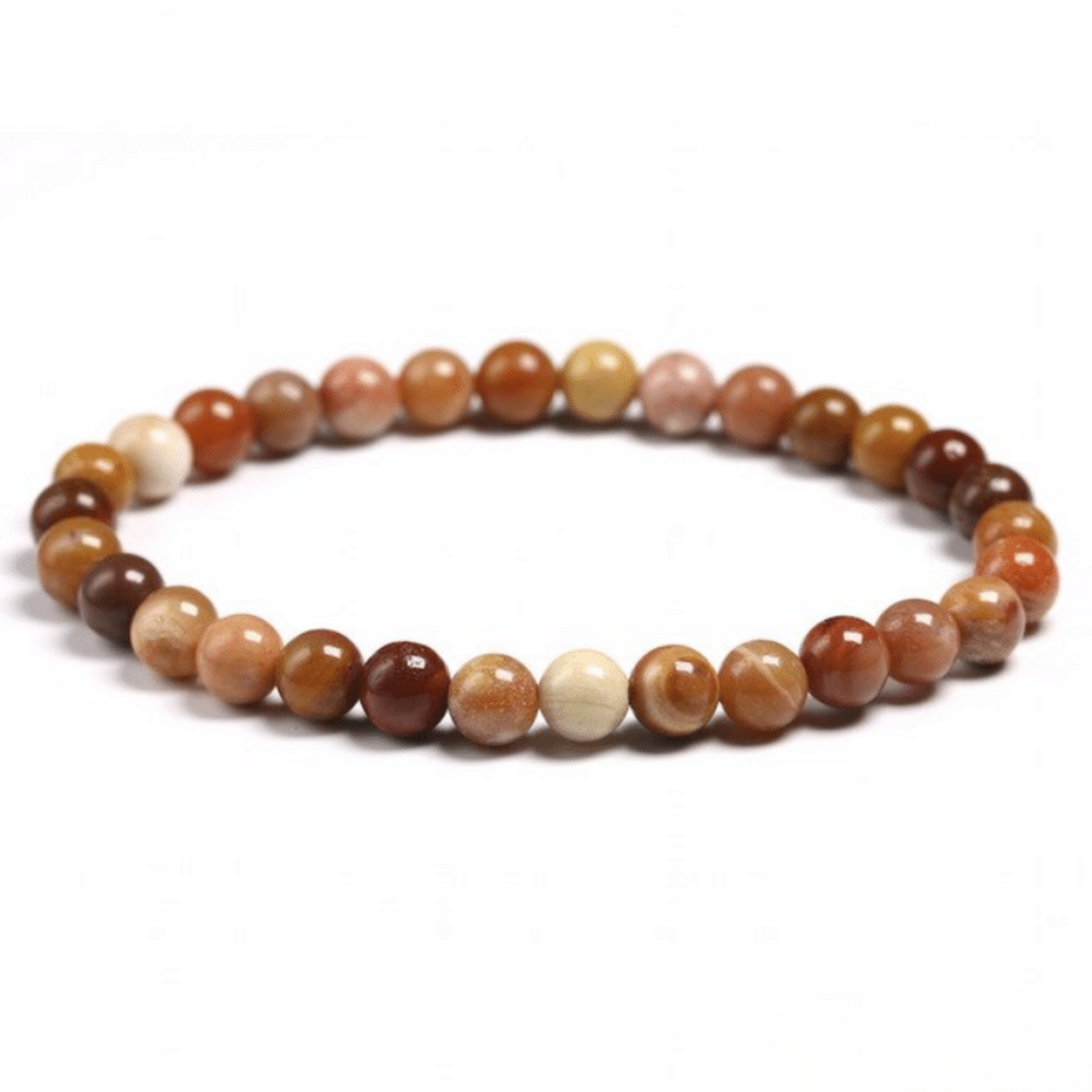 Xyloid agate bracelet