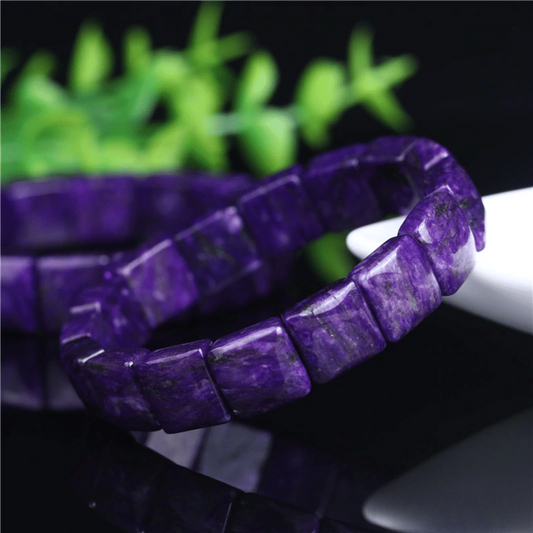 Rectangle Charoite Bracelet