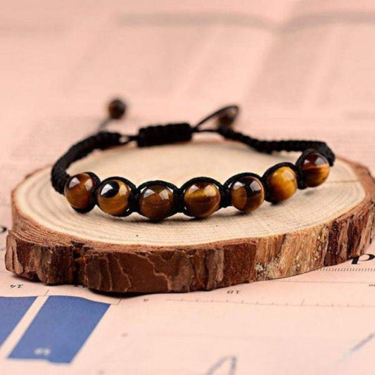 Shamballa Tiger Eye Bracelet