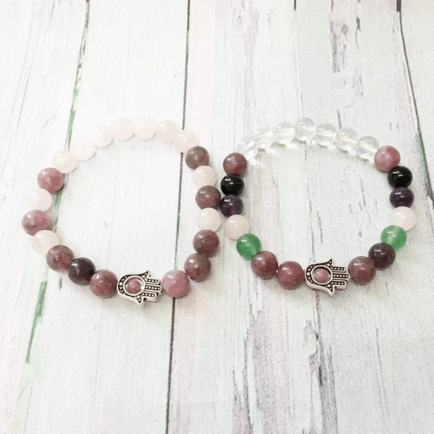 Hand of Fatima bracelets set
