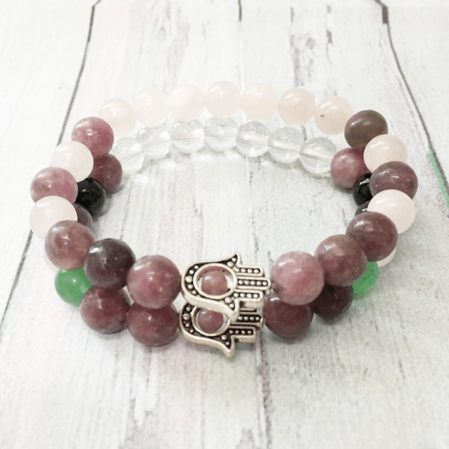 Hand of Fatima bracelets set