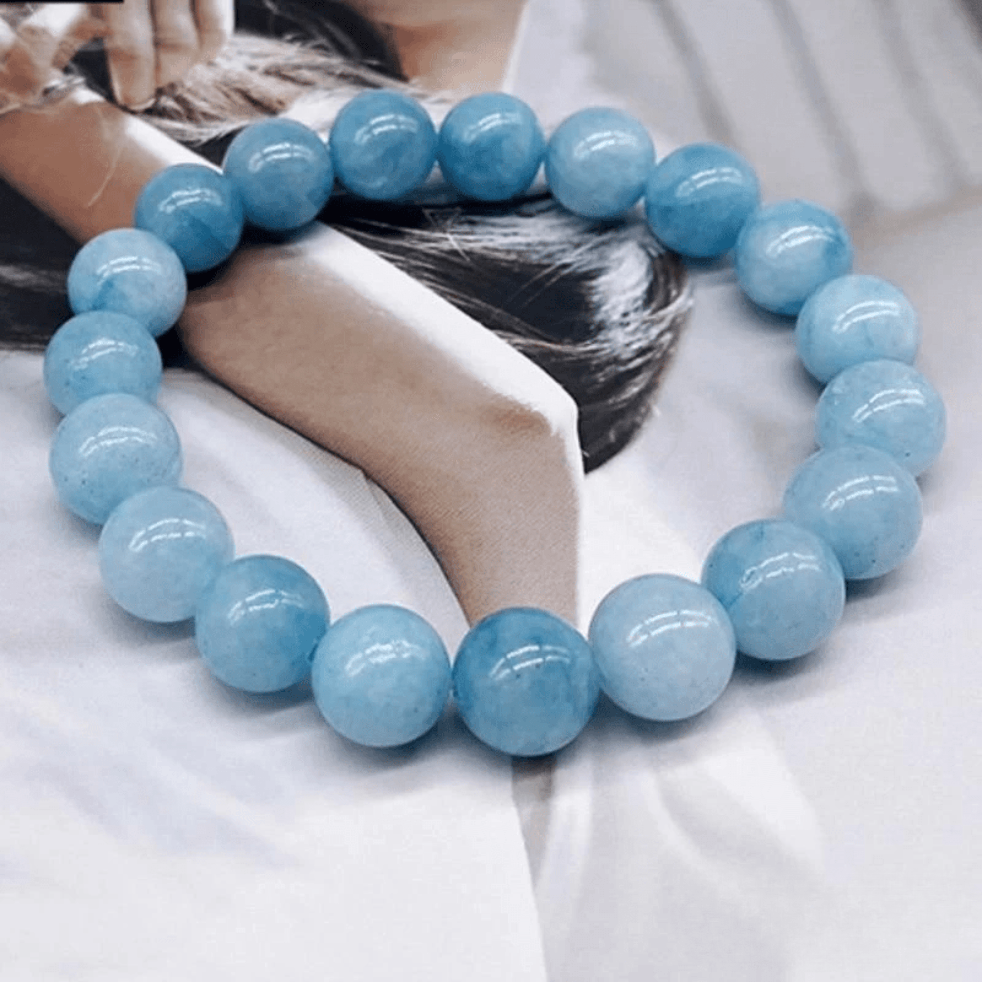 Angelite bracelet