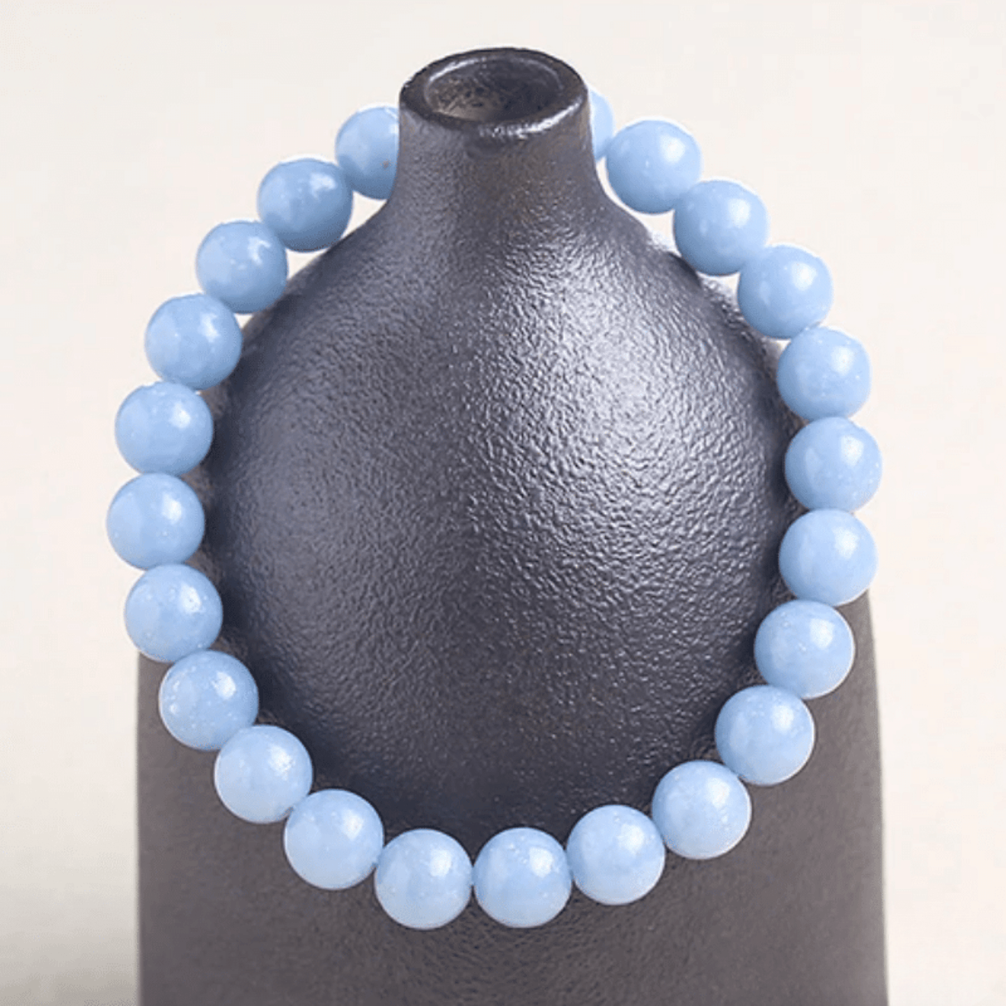 Blue angelite bracelet