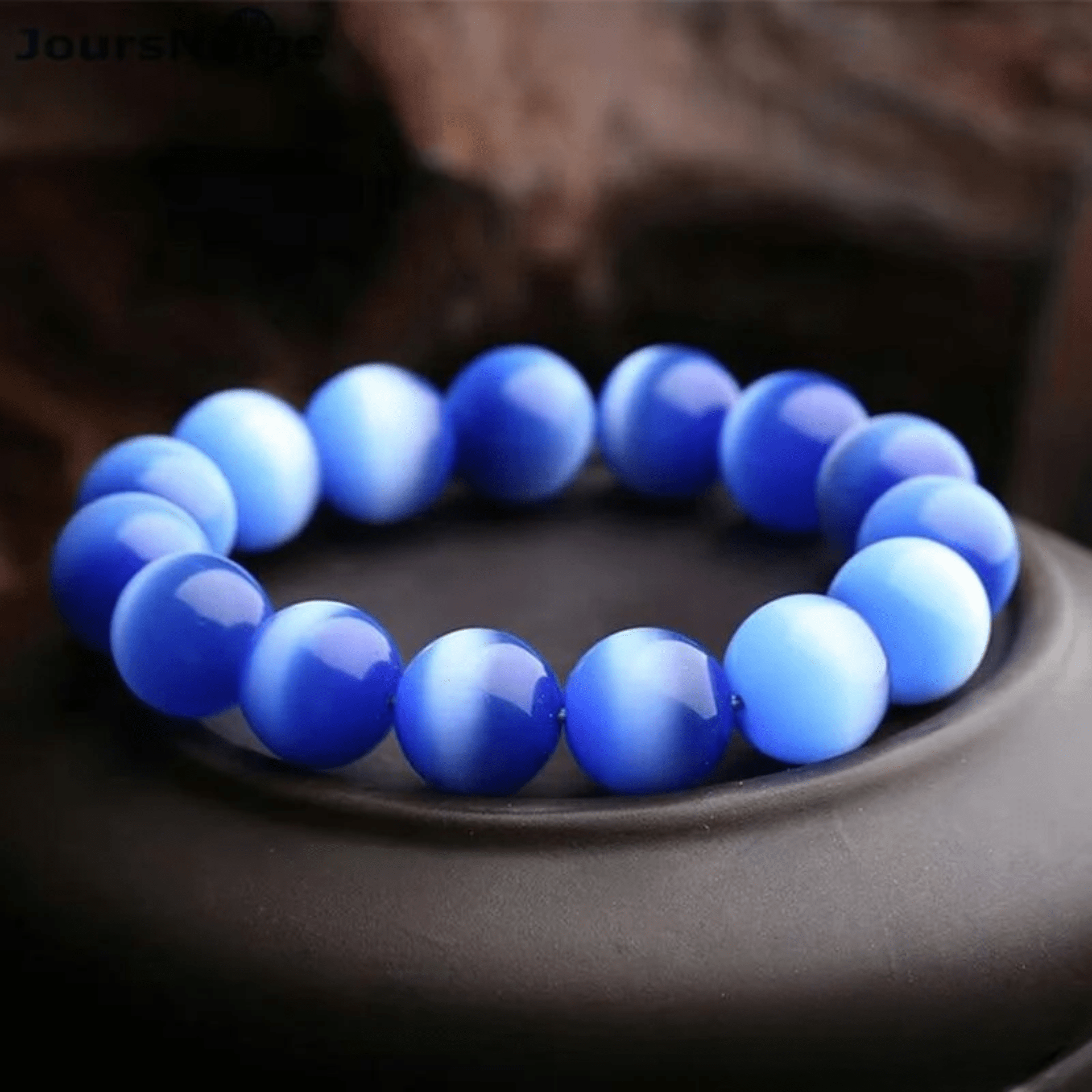 Blue Cat Eye Bracelet