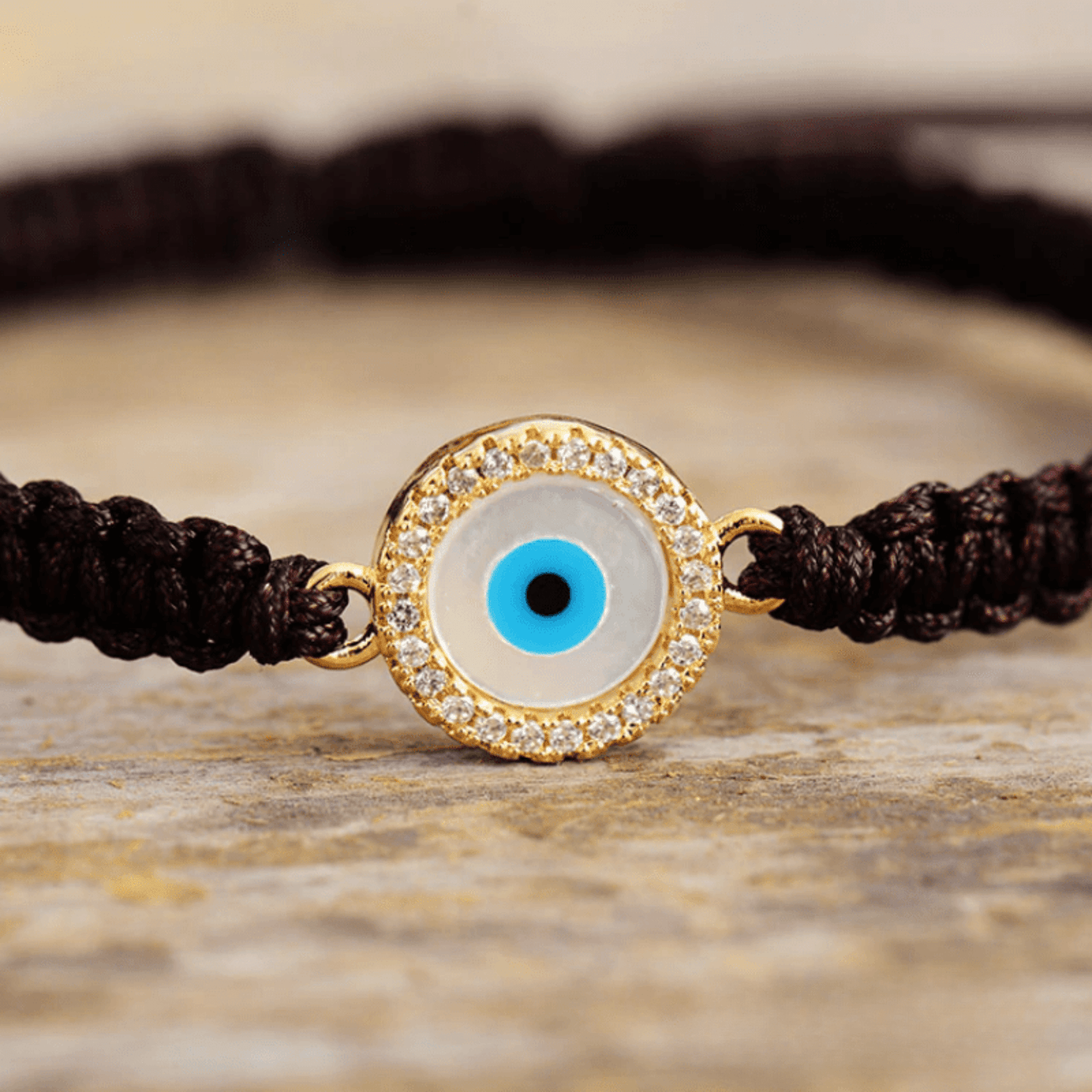 Boho evil eye bracelet
