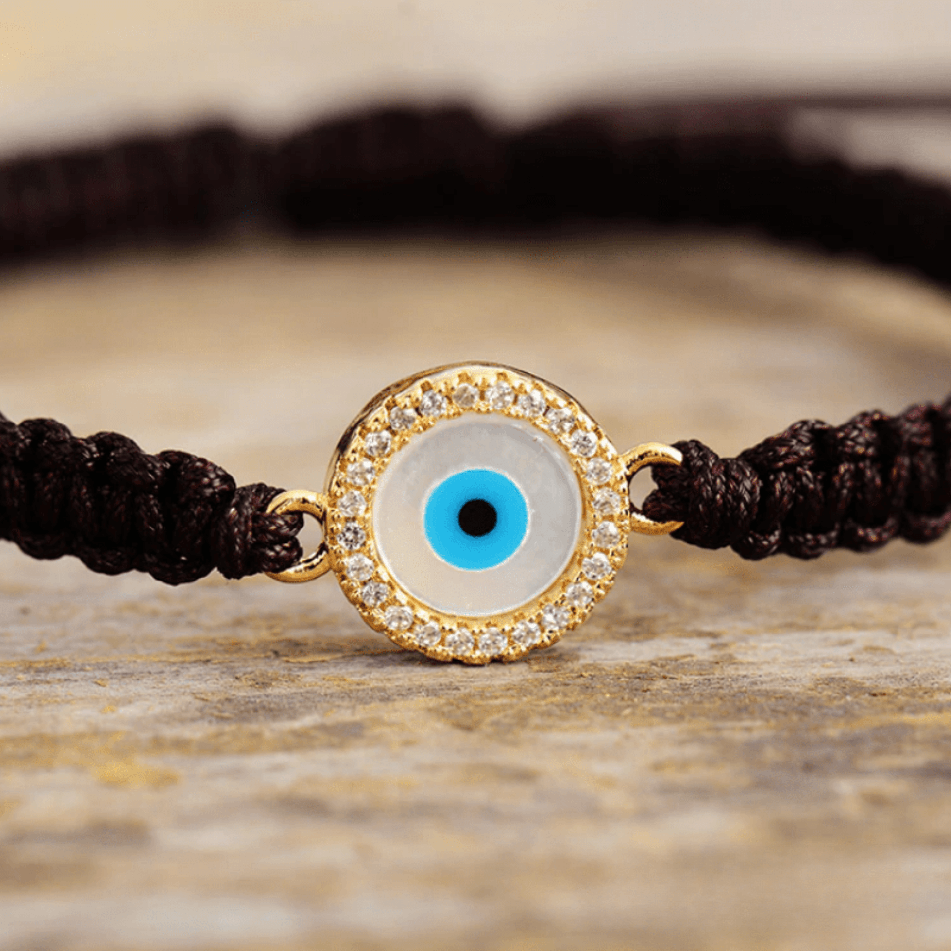 Boho evil eye bracelet