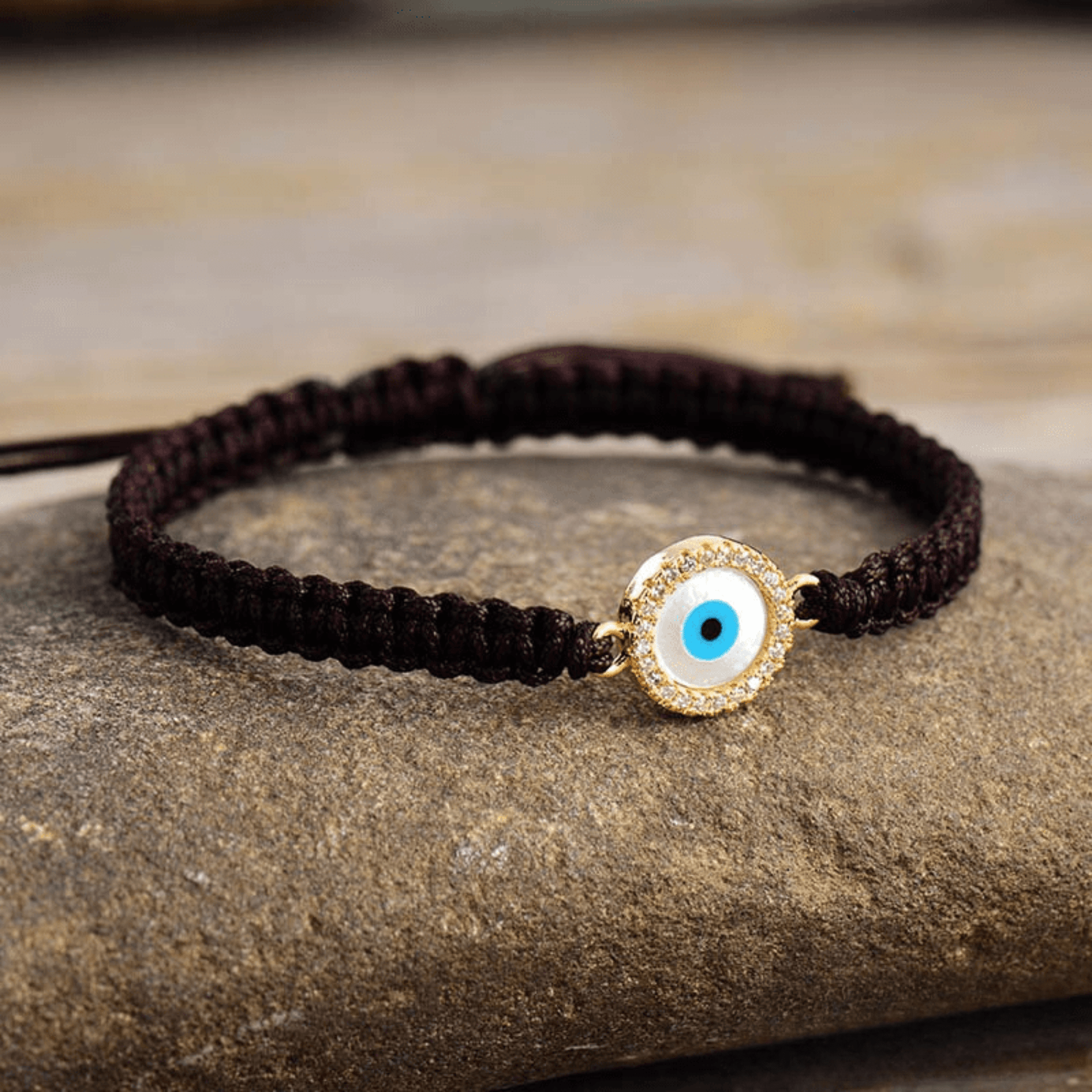Boho evil eye bracelet