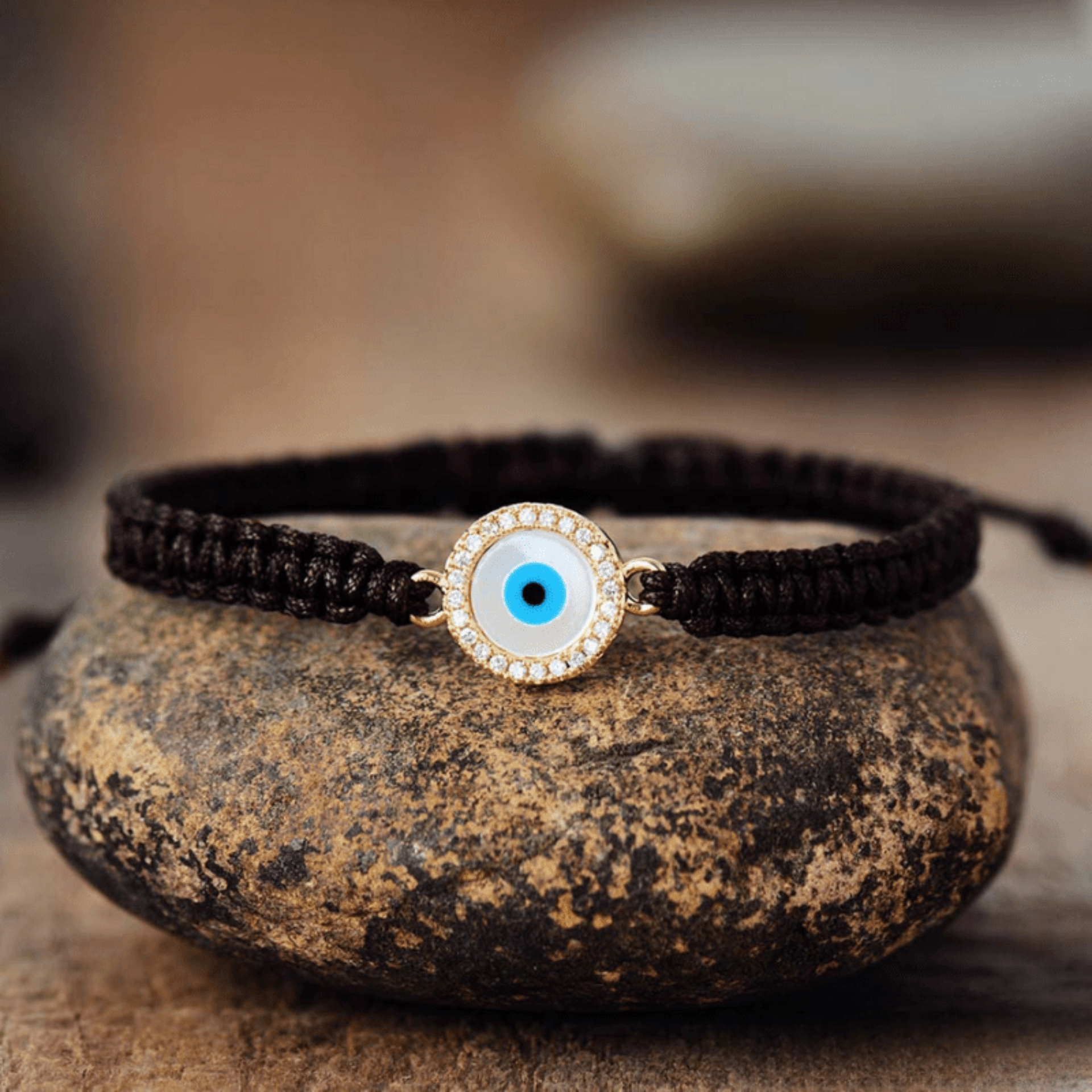 Boho evil eye bracelet