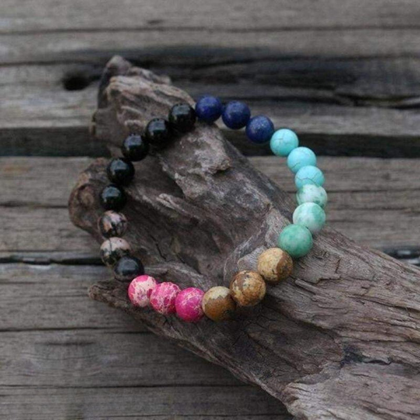7 chakra happiness bracelet