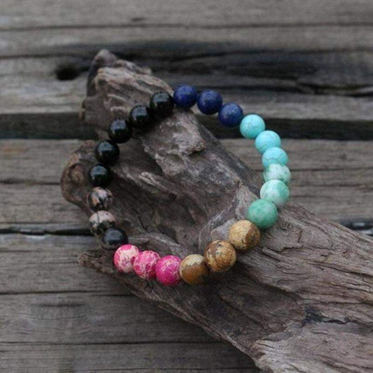 7 chakra happiness bracelet