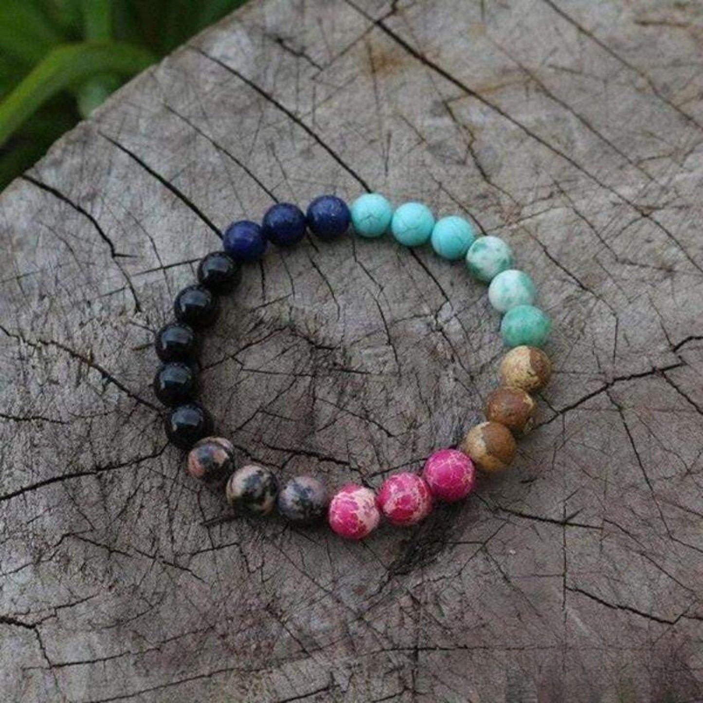7 chakra happiness bracelet