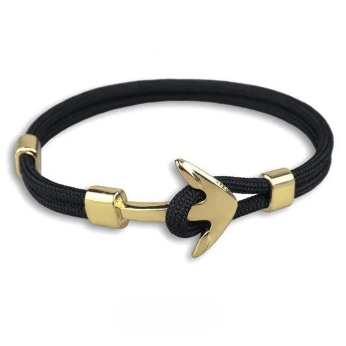 Anchor cord bracelet
