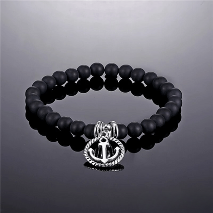 Bracelet Ancre en Perles