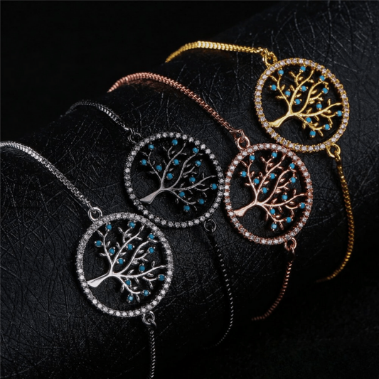 Bracelet Arbre de Vie sur Chaîne