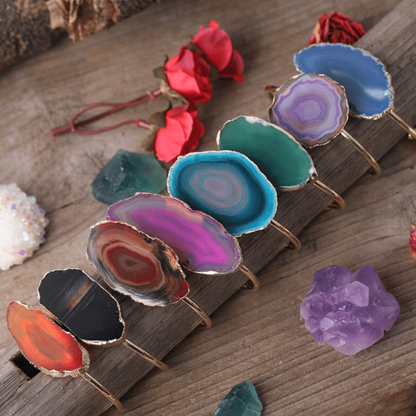 Bracelet Bangle en Agate